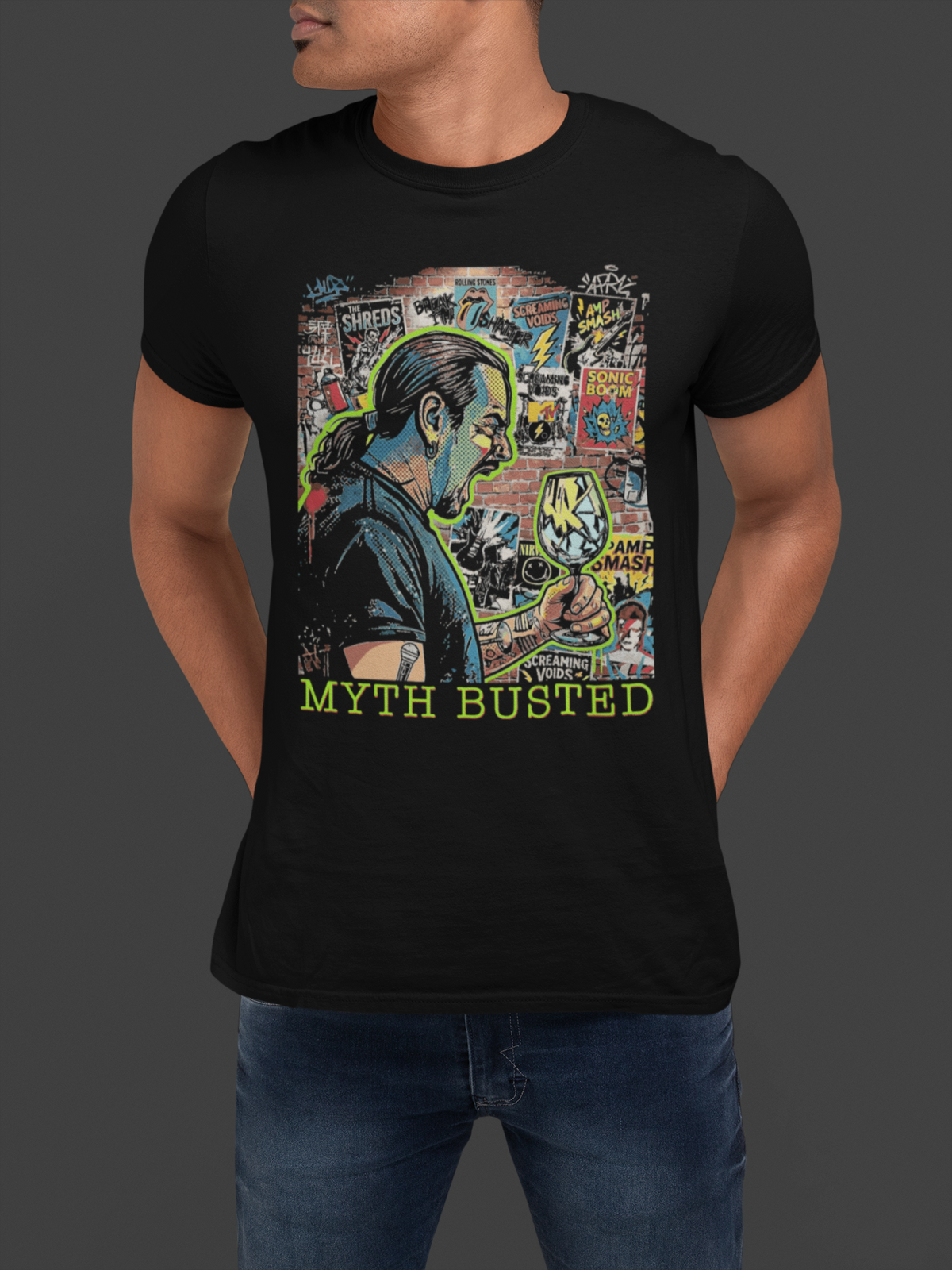 JAIME VENDERA MYTH BUSTED COMIC TEE